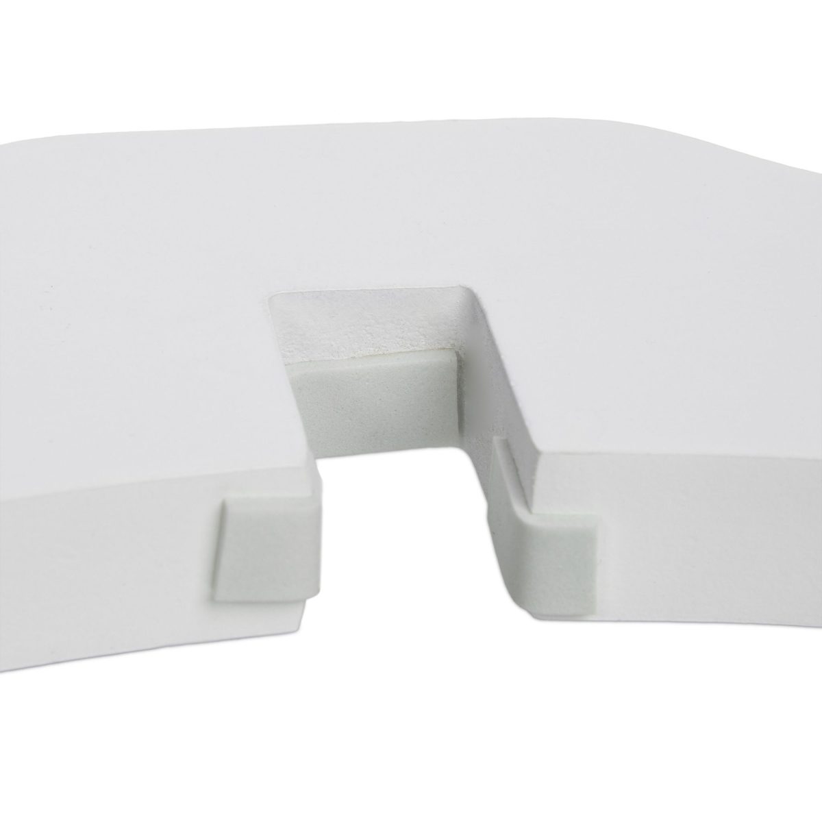 Gard de siguranta pentru copii sau animale de casa, MDF, alb, 70 x 207 x 30 cm - imagine 7