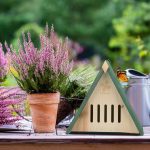 Casuta pentru fluturi, fabricat din lemn de brad, 26 x 27,5 x 16 cm - imagine 8
