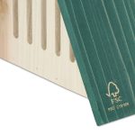Casuta pentru fluturi, fabricat din lemn de brad, 26 x 27,5 x 16 cm - imagine 5