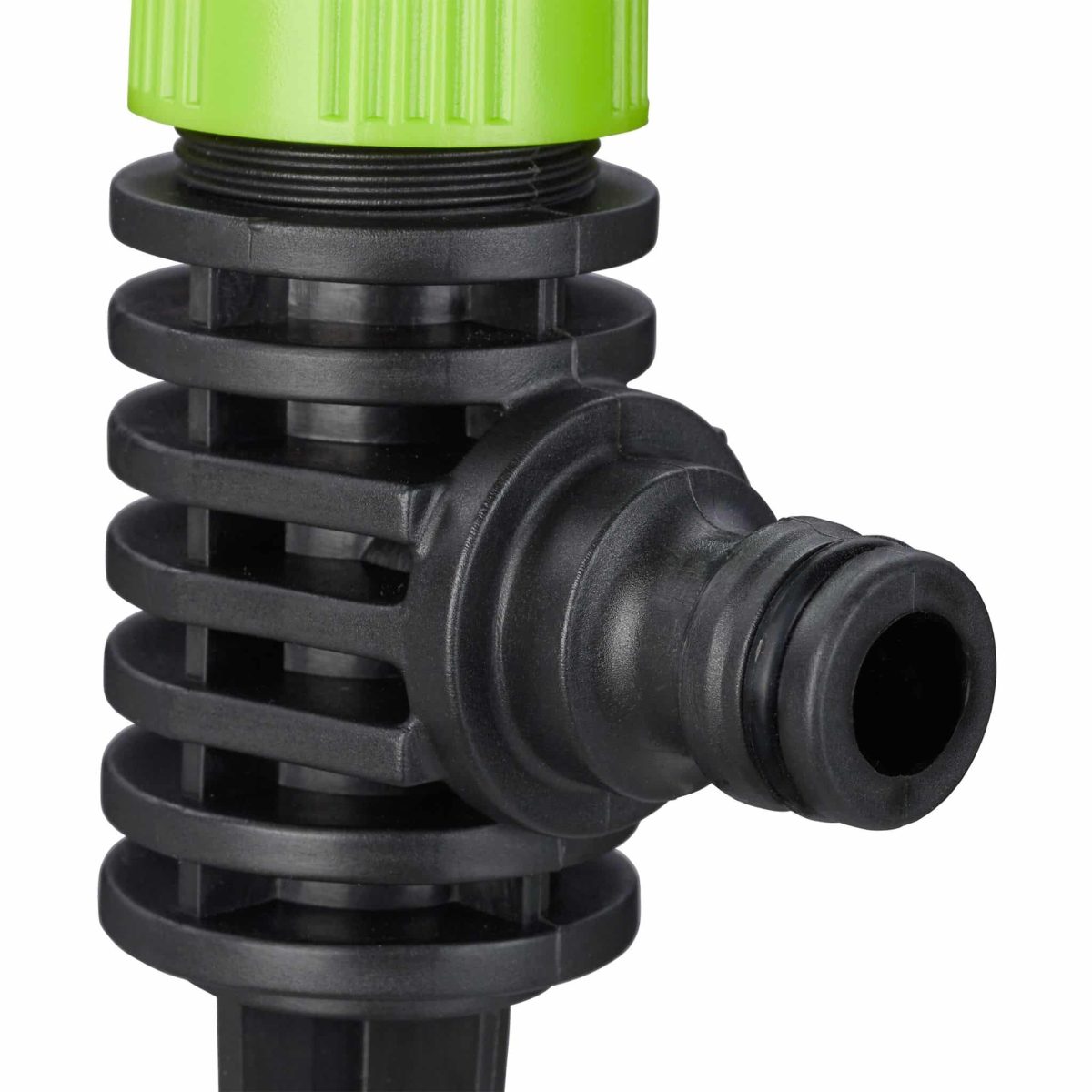 Aspersor de gazon, 5 piese, raza de actiune 30 m, plastic, conexiune de 1/2 inch, negru/verde - imagine 5