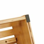 Suport pentru picioare cu roller pentru masaj, din bambus, 16 x 40 x 32 cm - imagine 7