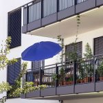 Umbrela de soare, 160 cm, reglabila pe inaltime 130-185 cm, inclinabila 45°, albastru - imagine 5