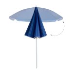 Umbrela de soare, 160 cm, reglabila pe inaltime 130-185 cm, inclinabila 45°, albastru - imagine 6