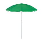 Umbrela de soare, 160 cm, reglabila pe inaltime 135–190 cm, inclinabila 45°, verde