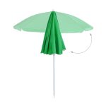 Umbrela de soare, 160 cm, reglabila pe inaltime 135–190 cm, inclinabila 45°, verde - imagine 6