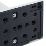 Portmantou, din otel si MDF, 106,5 x 47 x 20 cm, negru/alb - imagine 6