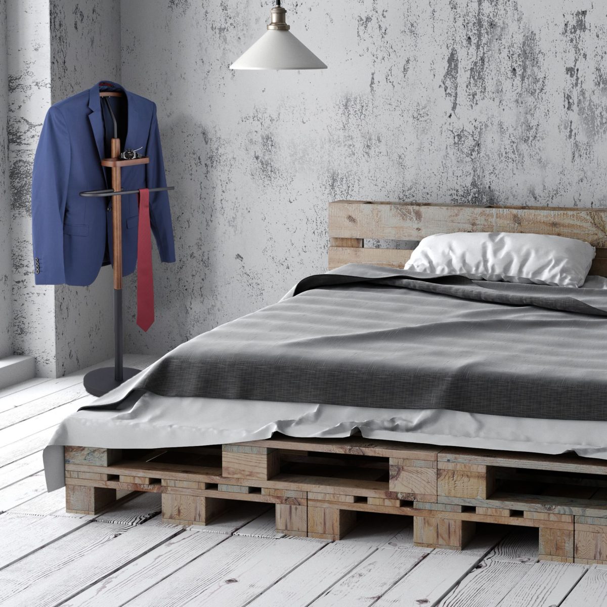 Portmantou cu raft, din otel si MDF, 116 x 47 x 28 cm, negru - imagine 2