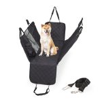 Husa auto protectie bancheta, pentru transport animle, centura de siguranta inclusa, curele pentru fixare, 0,2 x 209 x 143 cm