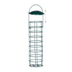 Set de 3 recipiente pentru hrana pasari, fier, verde, 31 x 8,5 cm - imagine 6
