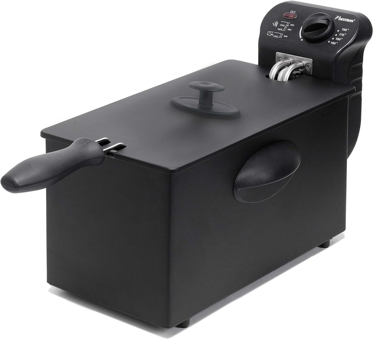 Friteuza cu ulei, Bestron, 3,5 l, temperatura reglabila, 2200 W, negru - imagine 3