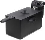 Friteuza cu ulei, Bestron, 3,5 l, temperatura reglabila, 2200 W, negru - imagine 3