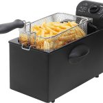 Friteuza cu ulei, Bestron, 3,5 l, temperatura reglabila, 2200 W, negru