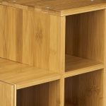 Suport pentru sticle de vin, capacitate 8 sticle, bambus, 31 x 47 x 16 cm, Relaxdays - imagine 7