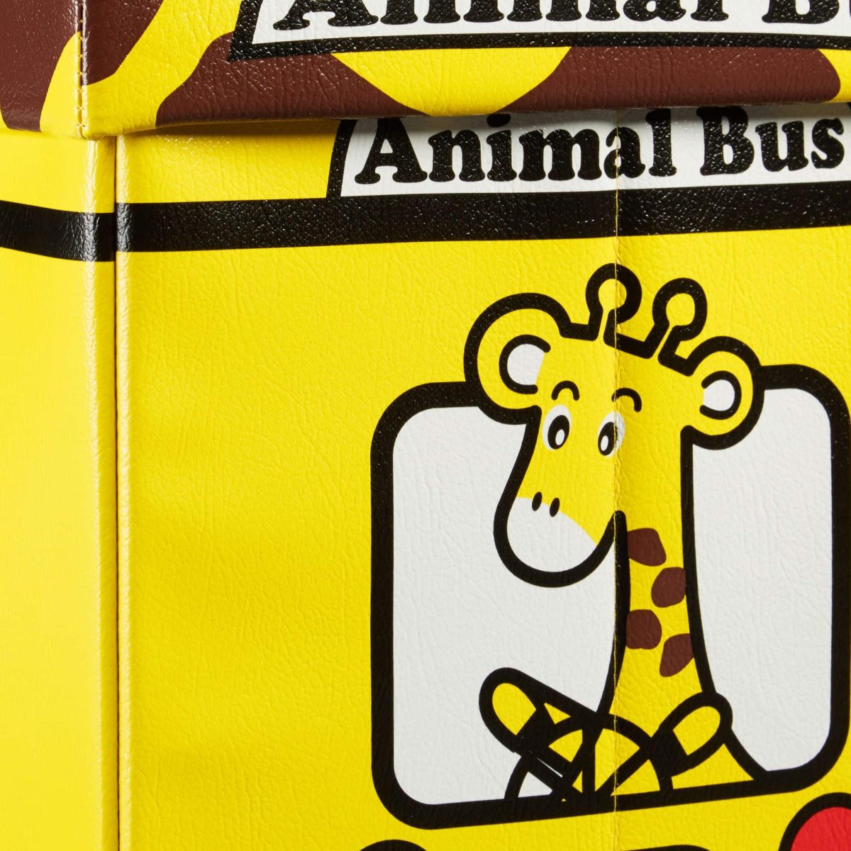Taburet pliabil Relaxdays, Animal bus, multicolor, 32 x 48 x 32 cm - imagine 7