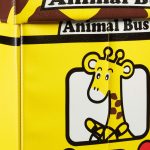 Taburet pliabil Relaxdays, Animal bus, multicolor, 32 x 48 x 32 cm - imagine 7