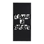 Rama foto tip colaj 10 imagini, family and friends, 74,5 x 35 x 2 cm, negru, Relaxdays - imagine 5