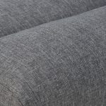 Fotoliu de podea extensibil Relaxdays, spatar reglabil pe 9 niveluri, gri, din MDF si spuma, 60x130x55 cm - imagine 2