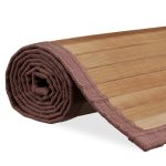 Covoras din bambus natural, 53 x 152 cm, Relaxdays - imagine 7