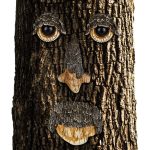Decoratiune de gradina, 4 piese, din polirasina si metal