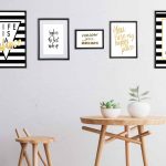 Set 2 rame pentru fotografii 20x30 cm, negru, Relaxdays - imagine 4