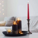 Sfesnic vintage, fabricat din fonta, dimensiunsi 19 x 9 cm, maro/negru, Relaxdays - imagine 4