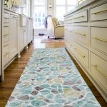 Covor baie, cu model, multicolor, PVC, 300 x 65 cm - imagine 5
