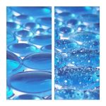 Covor antiderapant pentru cada, Relaxdays, albastru, 0.7 x 67 x 38 cm - imagine 4