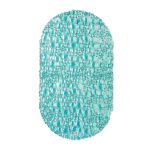 Covor antiderapant pentru cada, Relaxdays, Turcoaz, 0.7 x 67 x 38 cm