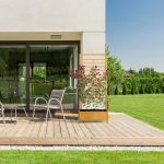 Jardiniera cu spalier pentru flori cataratoare, folie interioara, lemn de molid, 38 l, 171 x 71 x 31,5 cm - imagine 2