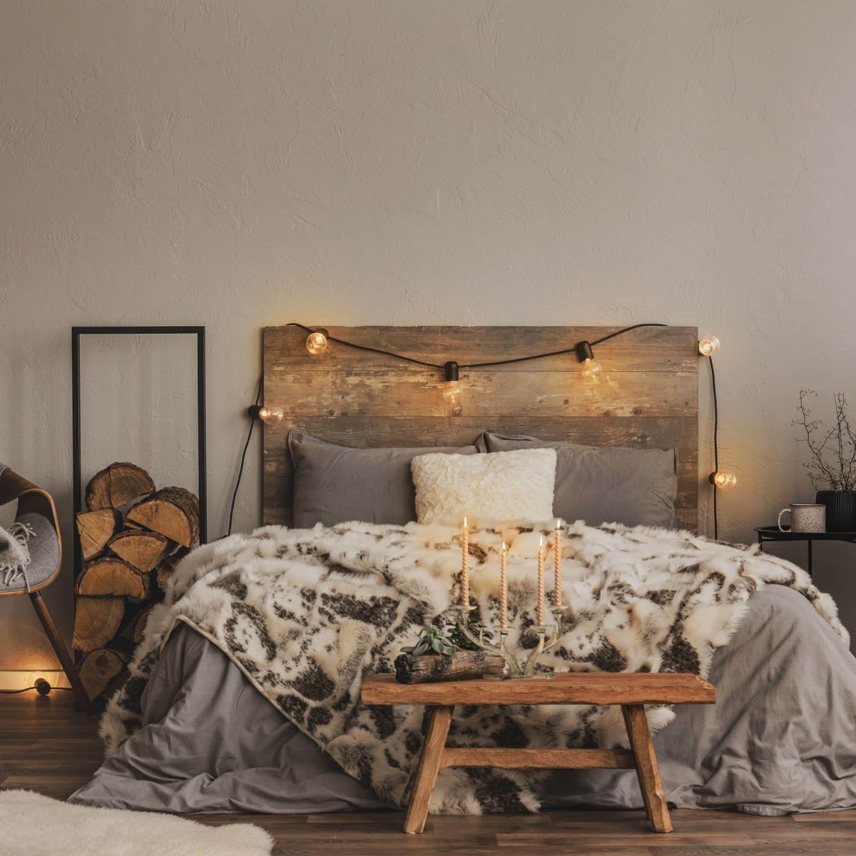 Sfesnic vintage cu 4 brate, culoare alb, dimensiuni 13 x 22 x 10,5 cm, Relaxdays - imagine 7