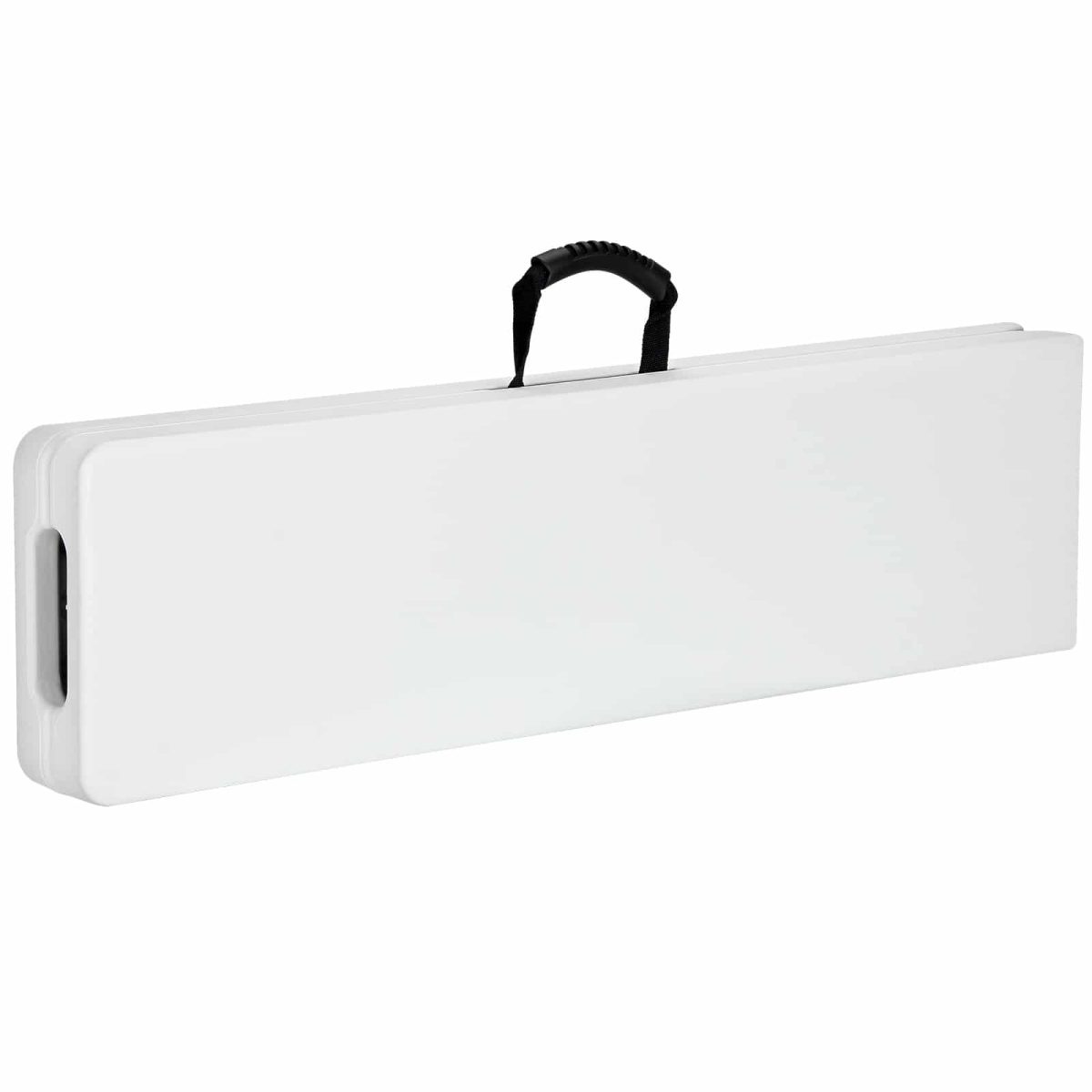 Set 2 banci pliabile, capacitate 200 kg fiecare, cadru din otel, manere pentru transport, 183 x 28 x 44 cm - imagine 4