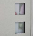 Cutie postala din otel inoxidabil, Relaxdays, argintiu, compartiment pentru ziare/reviste, 42 x 35 x 12.5 cm - imagine 7