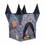 Cort de joaca pentru copii Relaxdays, poliester, multicolor, 110x110x132 cm