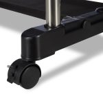 Suport dublu extensibil pentru haine cu un raft pentru incaltaminte, Relaxdays, din metal, 94-162 x 92-150 x 48 cm - imagine 5