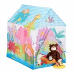 Cort de joaca pentru copii Relaxdays, poliester, multicolor, 95x72x102 cm