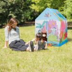 Cort de joaca pentru copii Relaxdays, poliester, multicolor, 95x72x102 cm - imagine 2