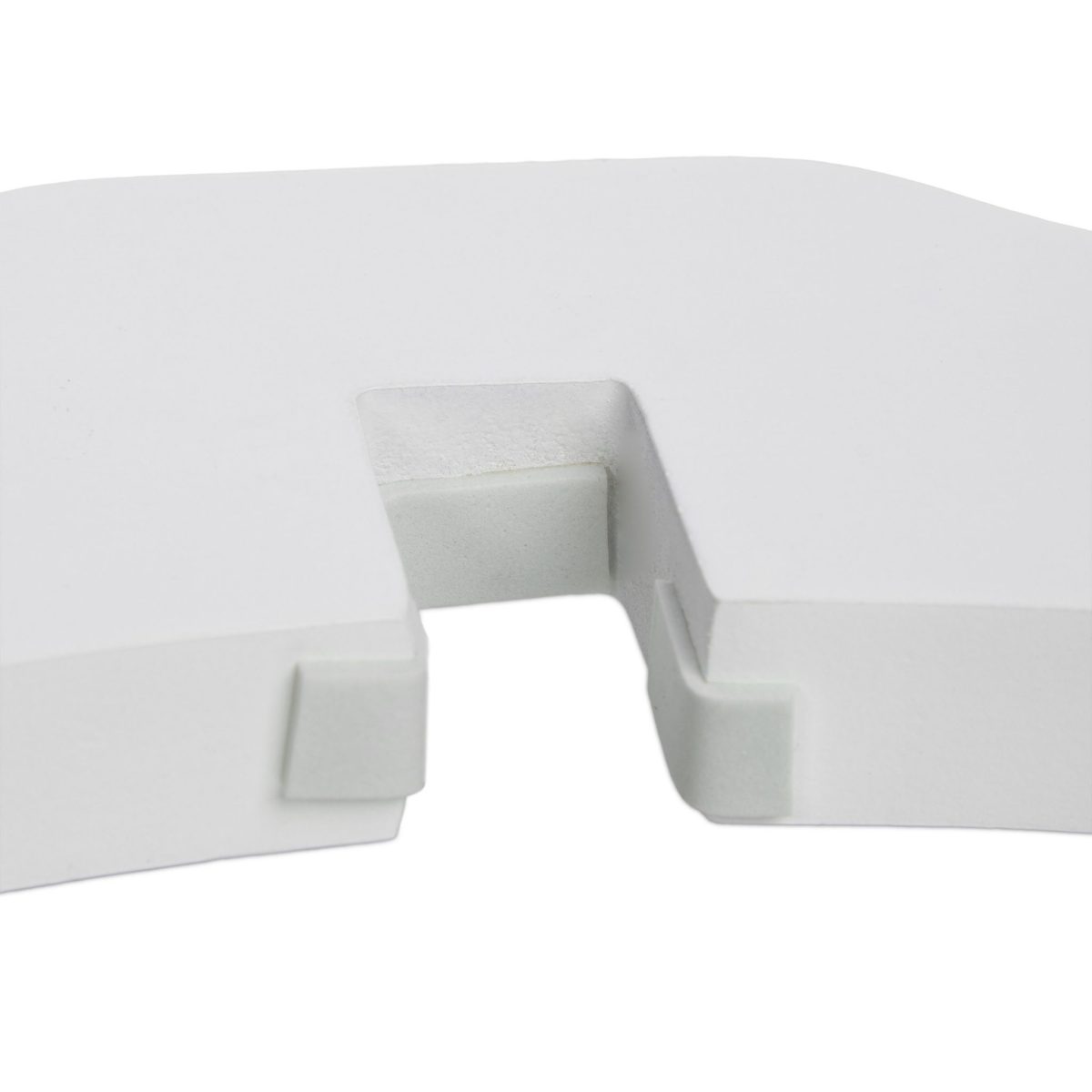 Gard de siguranta pentru copii sau animale de casa, Relaxdays, lungime maxima 204 cm, MDF, alb - imagine 6