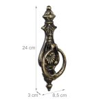 Batator de usa, design antic, din fonta, negru/bronz, 24 x 8,5 x 3 cm - imagine 6