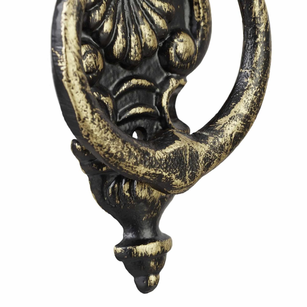 Batator de usa, design antic, din fonta, negru/bronz, 24 x 8,5 x 3 cm - imagine 7