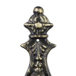 Batator de usa, design antic, din fonta, negru/bronz, 24 x 8,5 x 3 cm - imagine 9