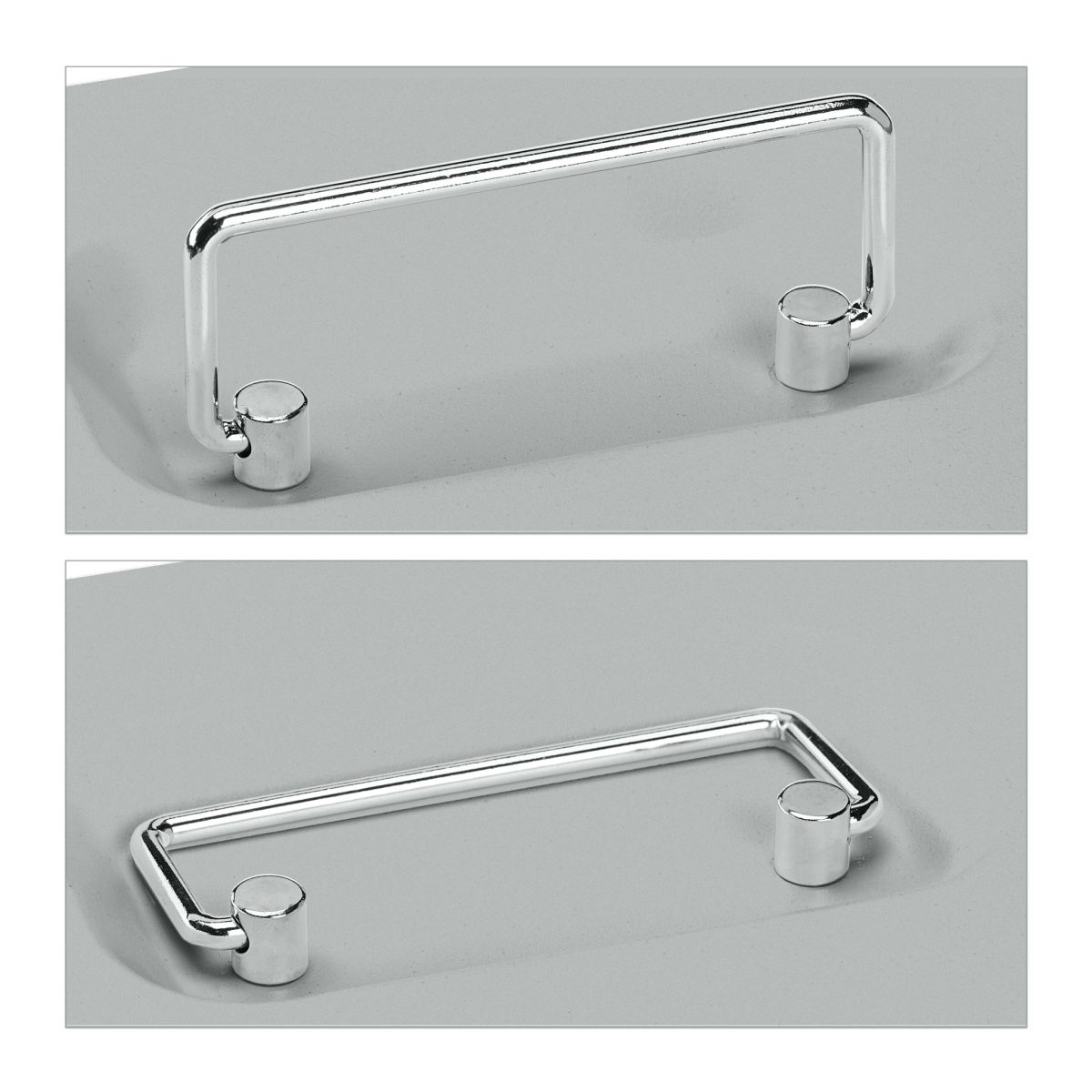 Caseta valori pentru bancnote si monede, Relaxdays, argintiu, 8.5 x 20 x 17 cm - imagine 6