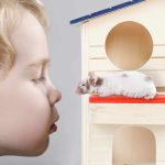 Casuta pentru hamster, Lemn, 16.5 x 17 x 15 cm - imagine 2