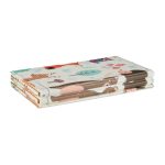Covoras din spuma XPE Relaxdays, multicolor, cu animalute, 195 x 150 x 1 cm - imagine 5