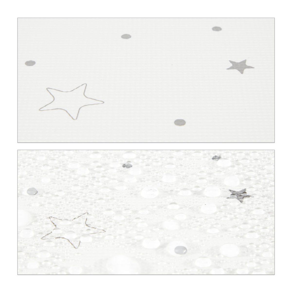 Covoras din spuma EVA Relaxdays, gri, cu stelute, 100 x 196 cm - imagine 6