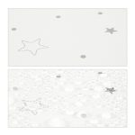 Covoras din spuma EVA Relaxdays, gri, cu stelute, 100 x 196 cm - imagine 6