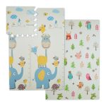 Covoras din spuma XPE Relaxdays, multicolor, moale, 175x120 cm