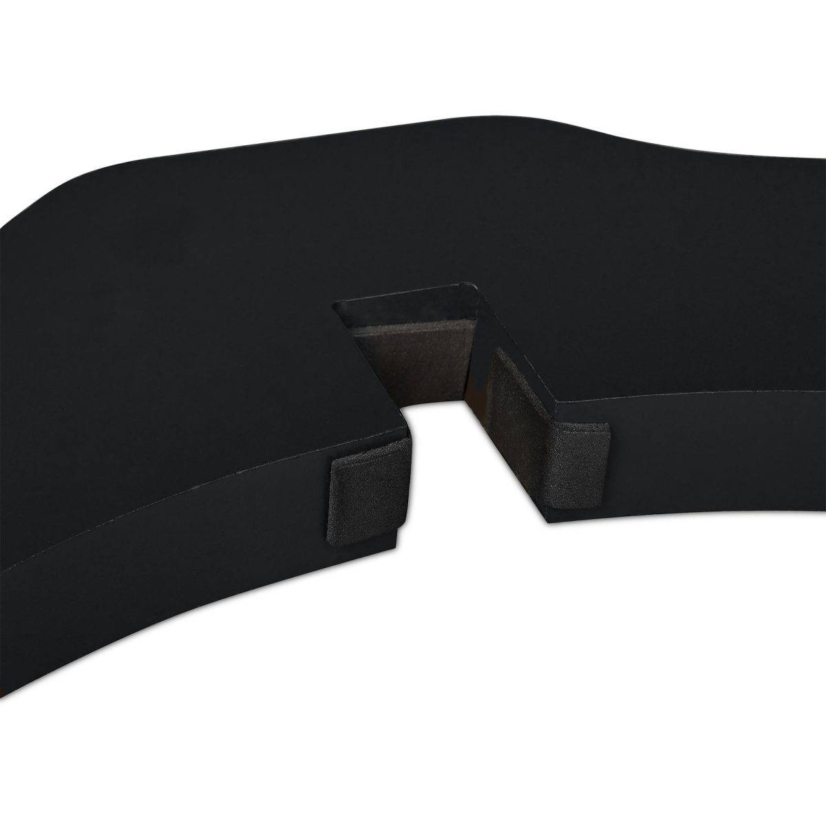 Poarta de siguranta pentru copii sau animale de casa, Relaxdays, H 70 cm, lungime maxima 154 cm, MDF si bambus, negru - imagine 8