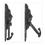 Batator de usa, design antic, din fonta,  19,5 x 12 x 6 cm, gri/antracit - imagine 2