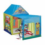 Cort de joaca pentru copii Relaxdays, poliester, multicolor, 146 x 75 x 109 cm