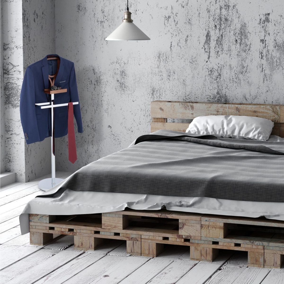 Portmantou cu raft, din otel si MDF, 120 x 45 x 28 cm, negru - imagine 4